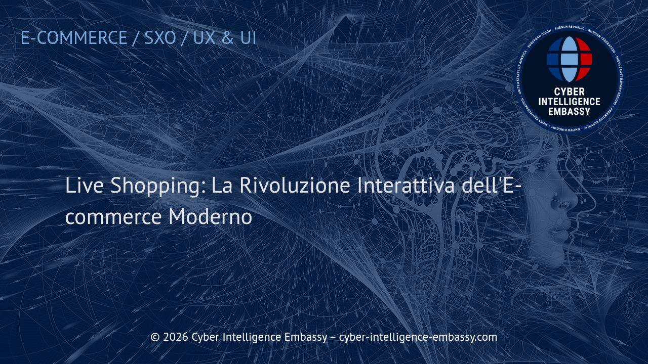 Live Shopping: La Rivoluzione Interattiva dell'E-commerce Moderno
