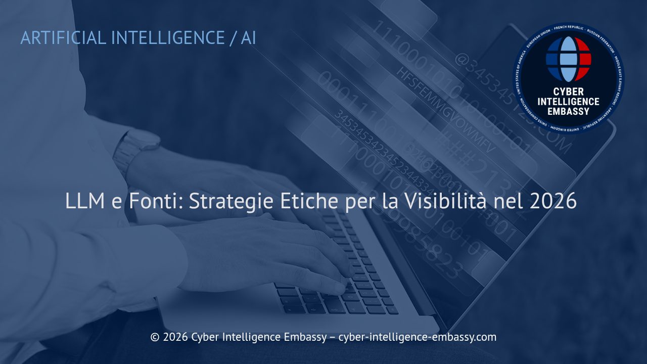 LLM e Fonti: Strategie Etiche per la Visibilità nel 2026