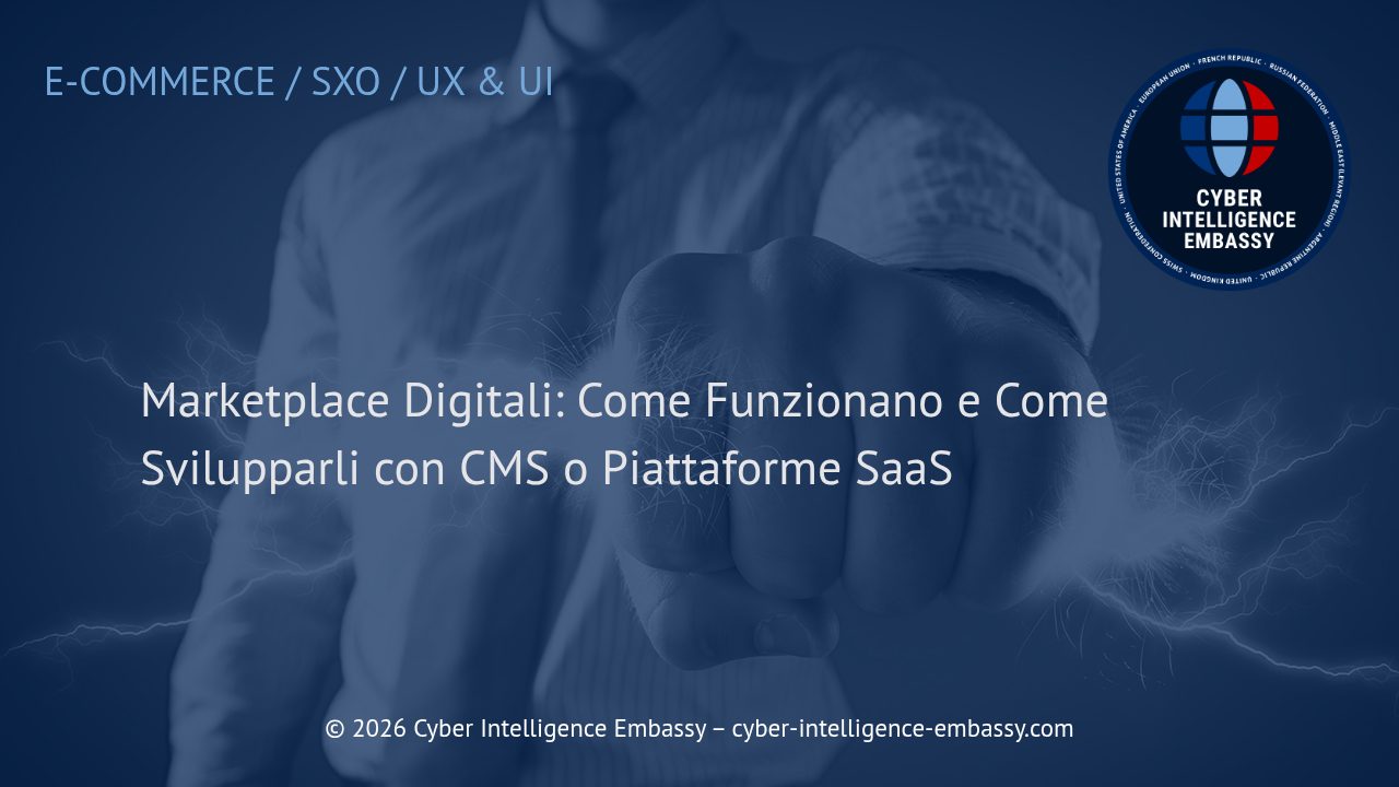 Marketplace Digitali: Come Funzionano e Come Svilupparli con CMS o Piattaforme SaaS