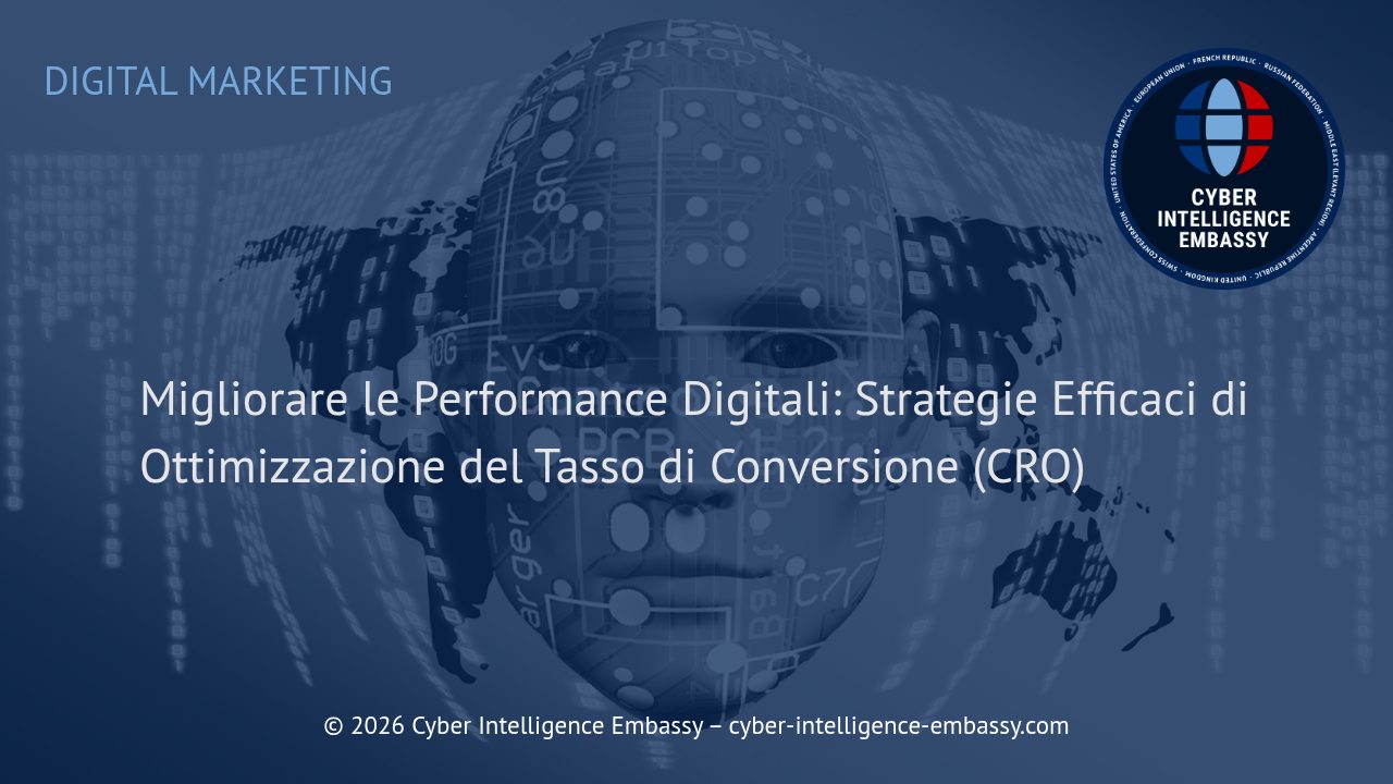 Migliorare le Performance Digitali: Strategie Efficaci di Ottimizzazione del Tasso di Conversione (CRO)
