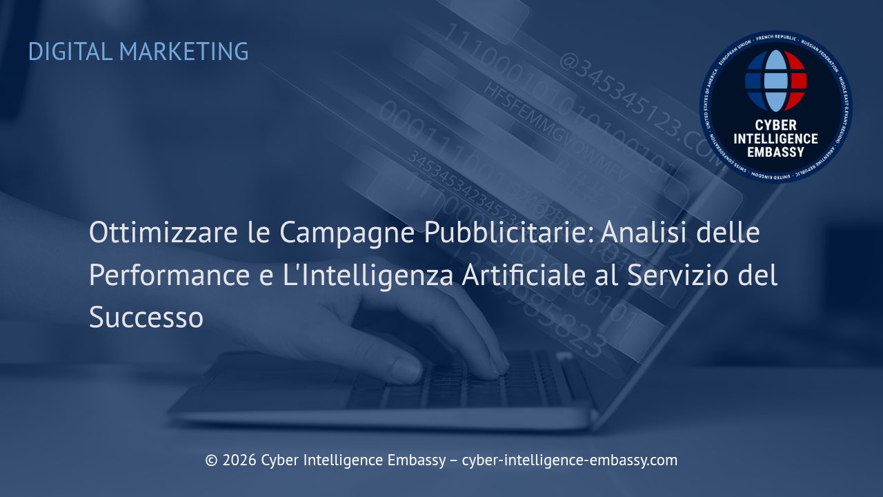 Ottimizzare le Campagne Pubblicitarie: Analisi delle Performance e L'Intelligenza Artificiale al Servizio del Successo