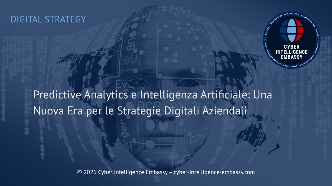 Predictive Analytics e Intelligenza Artificiale: Una Nuova Era per le Strategie Digitali Aziendali