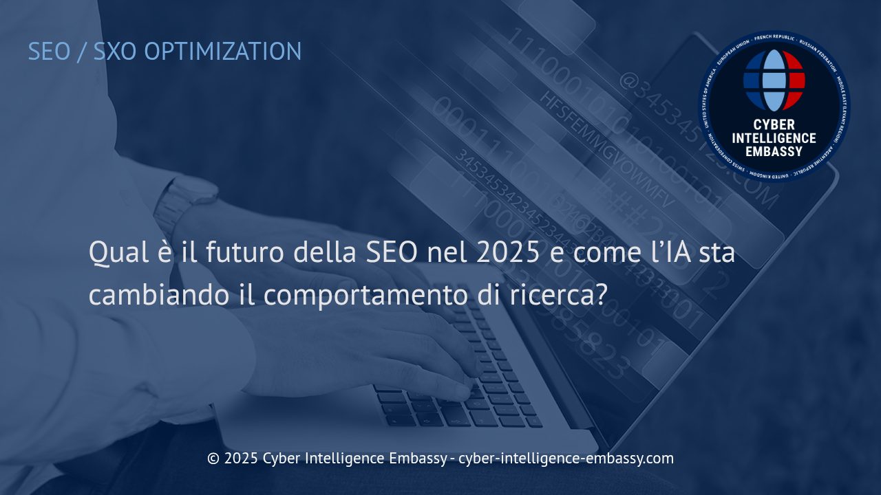 SEO nel 2025: Come l'Intelligenza Artificiale Sta Trasformando il Modo di Cercare Online