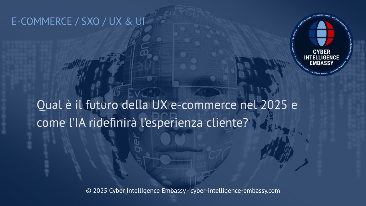 L'evoluzione dell'e-commerce: Come l'Intelligenza Artificiale rivoluzionerà la User Experience nel 2025