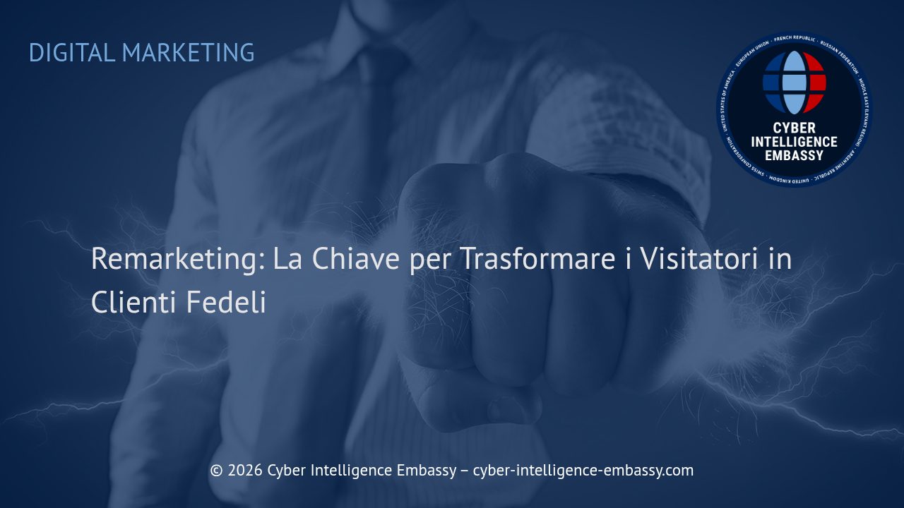 Remarketing: La Chiave per Trasformare i Visitatori in Clienti Fedeli