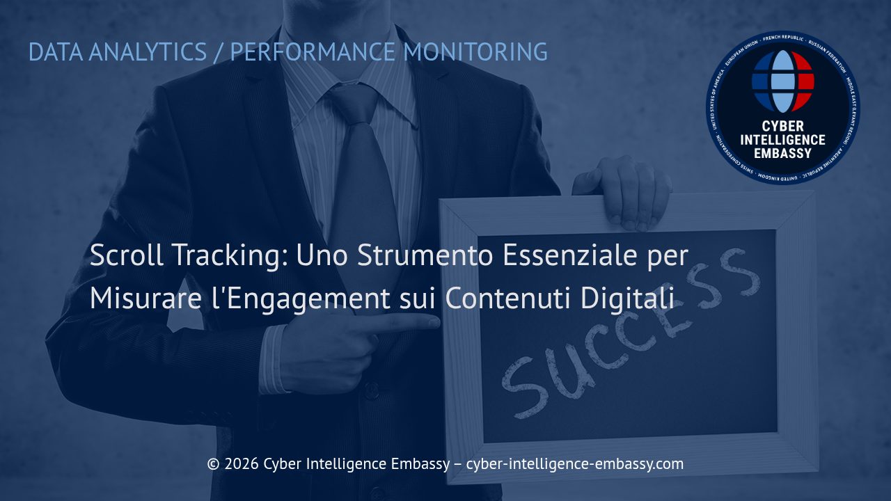 Scroll Tracking: Uno Strumento Essenziale per Misurare l'Engagement sui Contenuti Digitali