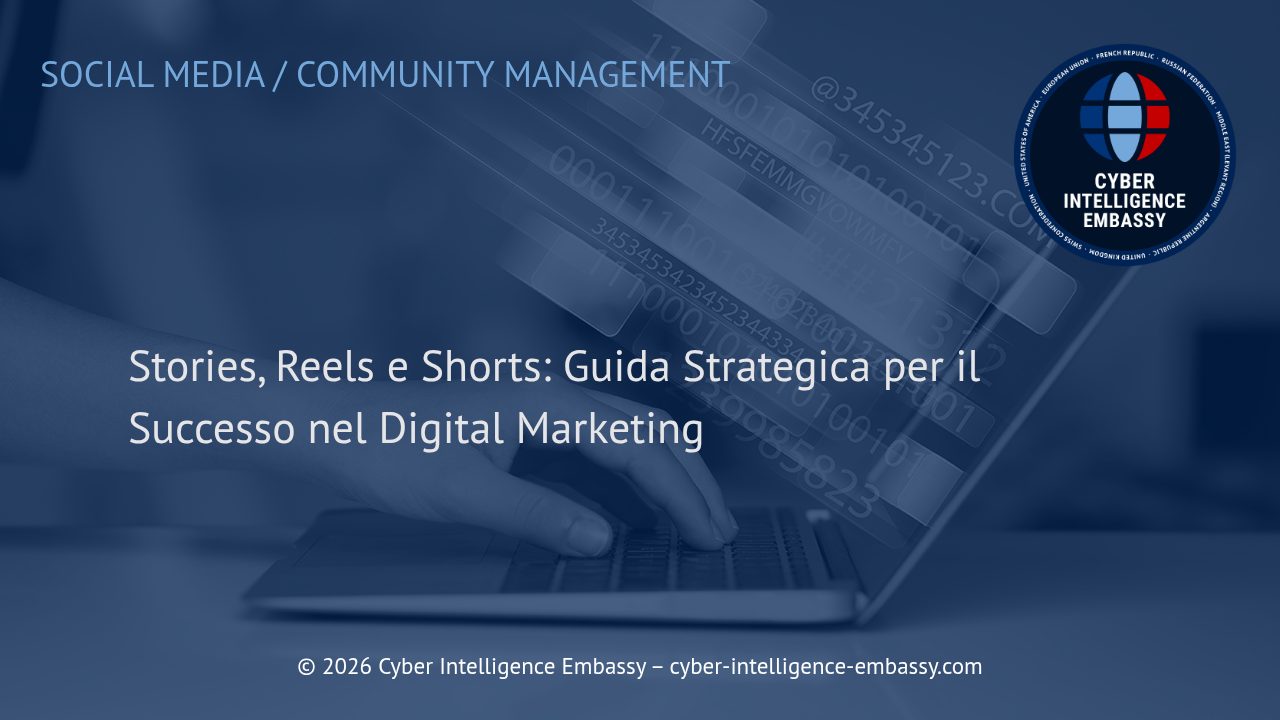 Stories, Reels e Shorts: Guida Strategica per il Successo nel Digital Marketing