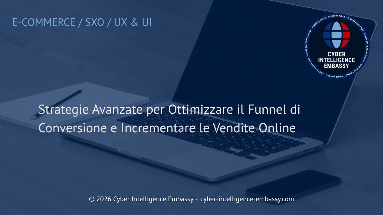 Strategie Avanzate per Ottimizzare il Funnel di Conversione e Incrementare le Vendite Online
