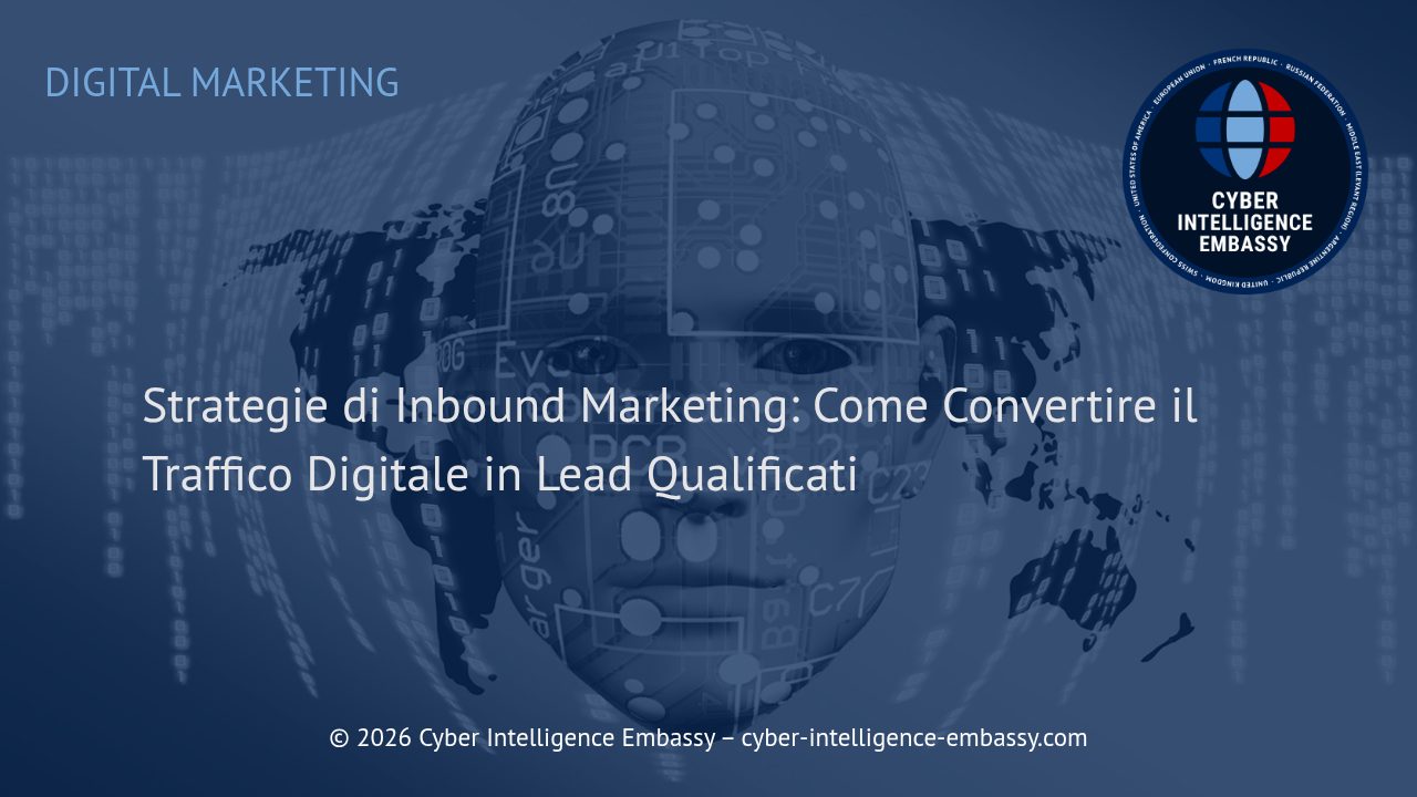 Strategie di Inbound Marketing: Come Convertire il Traffico Digitale in Lead Qualificati