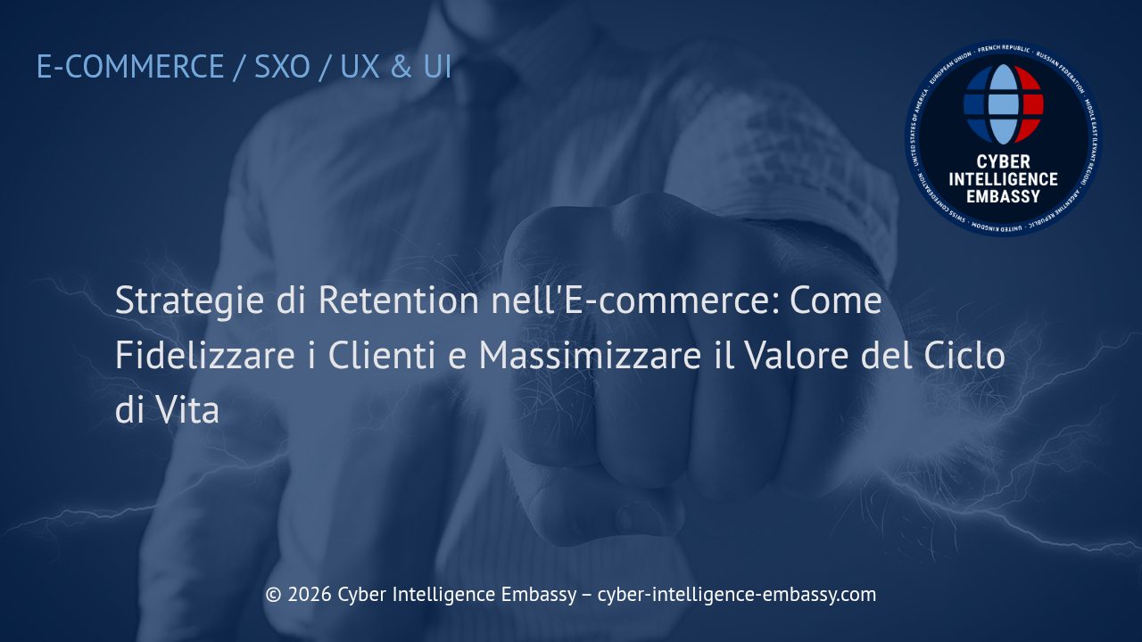 Strategie di Retention nell'E-commerce: Come Fidelizzare i Clienti e Massimizzare il Valore del Ciclo di Vita