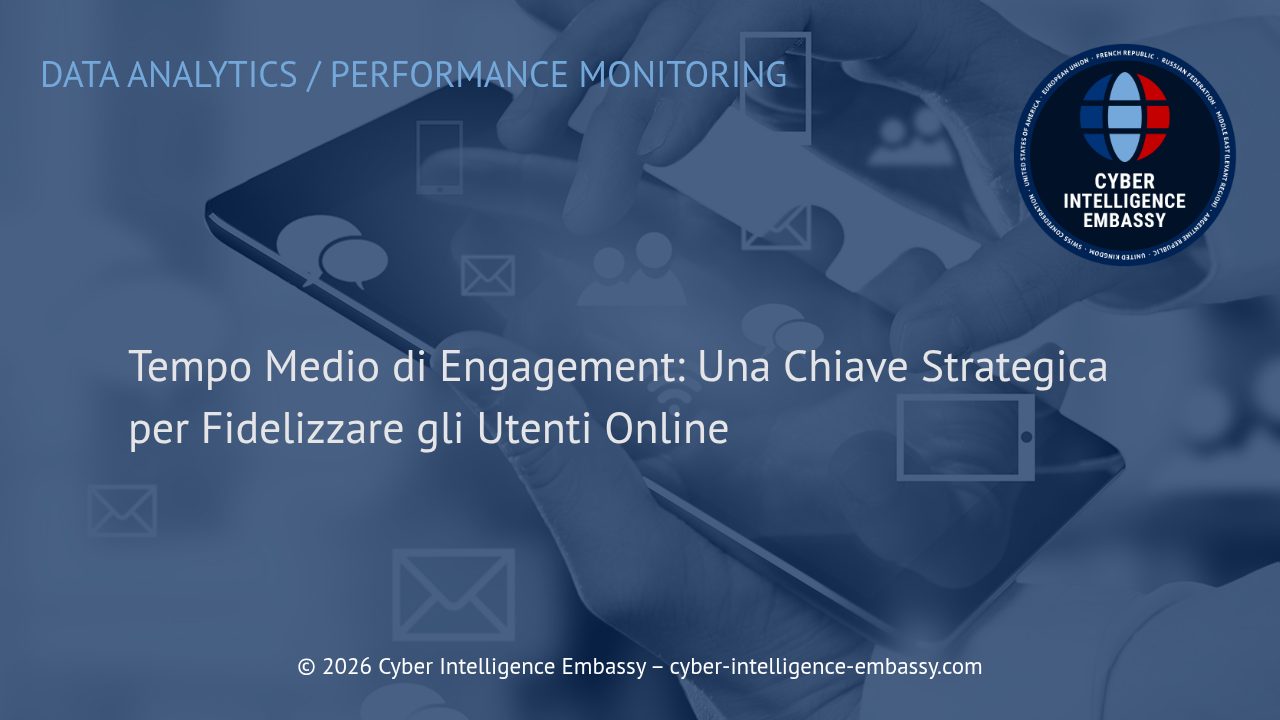 Tempo Medio di Engagement: Una Chiave Strategica per Fidelizzare gli Utenti Online