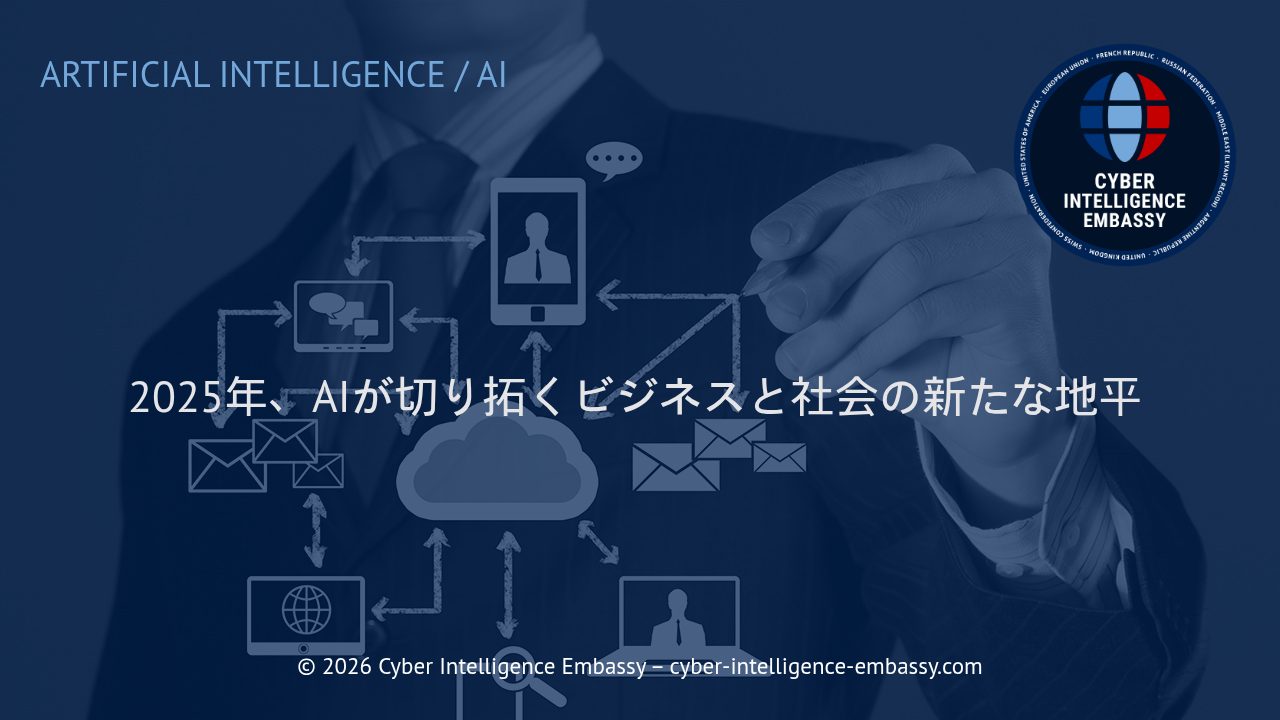 2025年、AIが切り拓くビジネスと社会の新たな地平