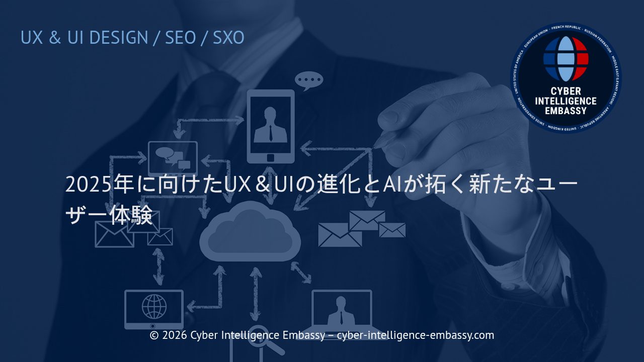 2025年に向けたUX＆UIの進化とAIが拓く新たなユーザー体験