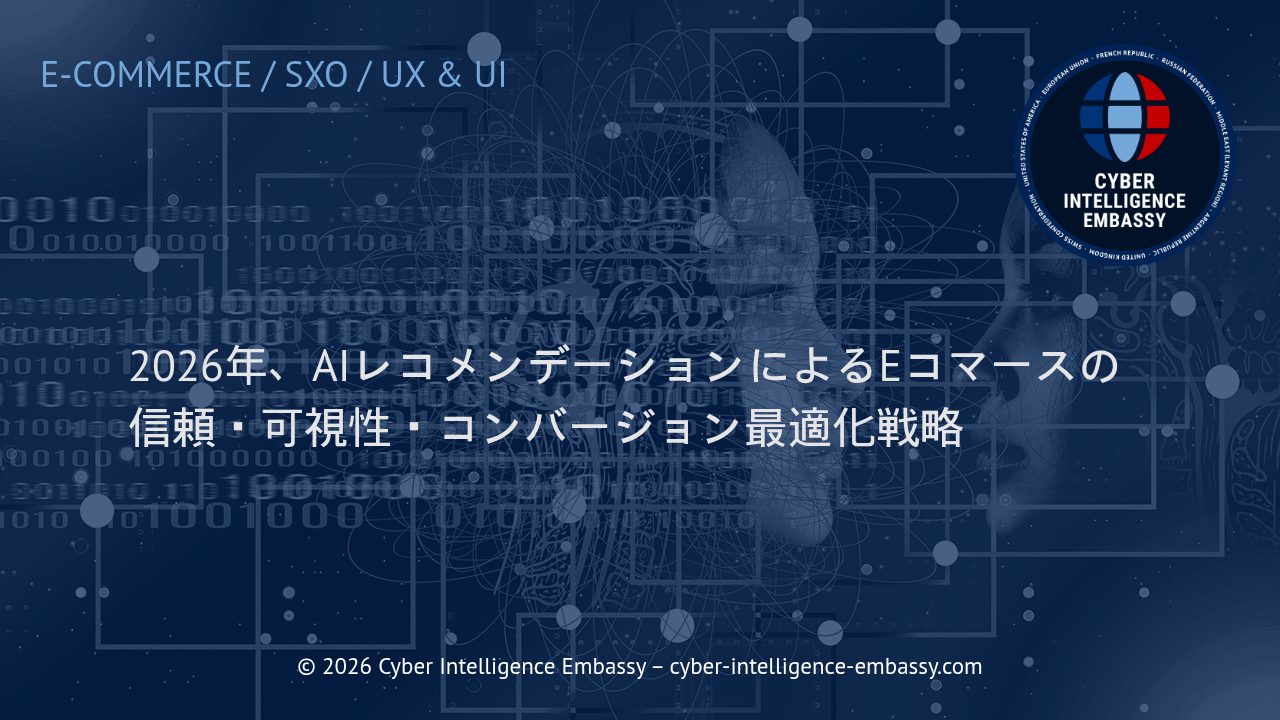 2026年、AIレコメンデーションによるEコマースの信頼・可視性・コンバージョン最適化戦略