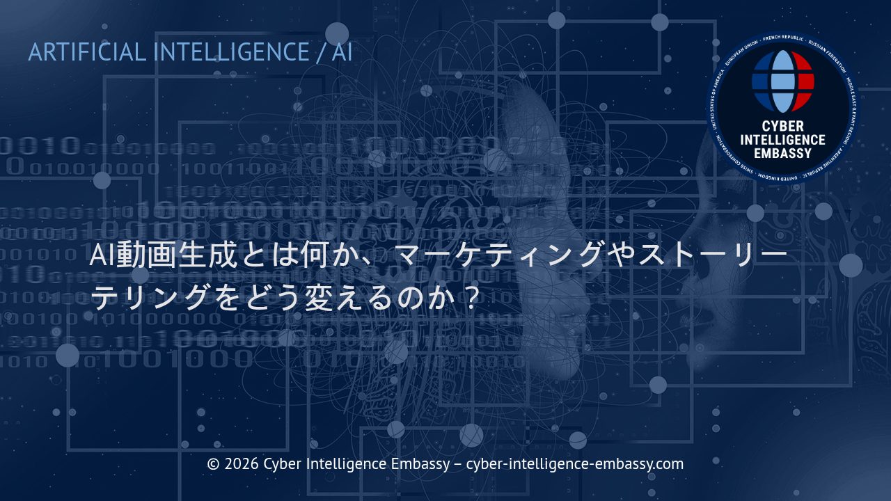 AI動画生成とは何か、マーケティングやストーリーテリングをどう変えるのか？