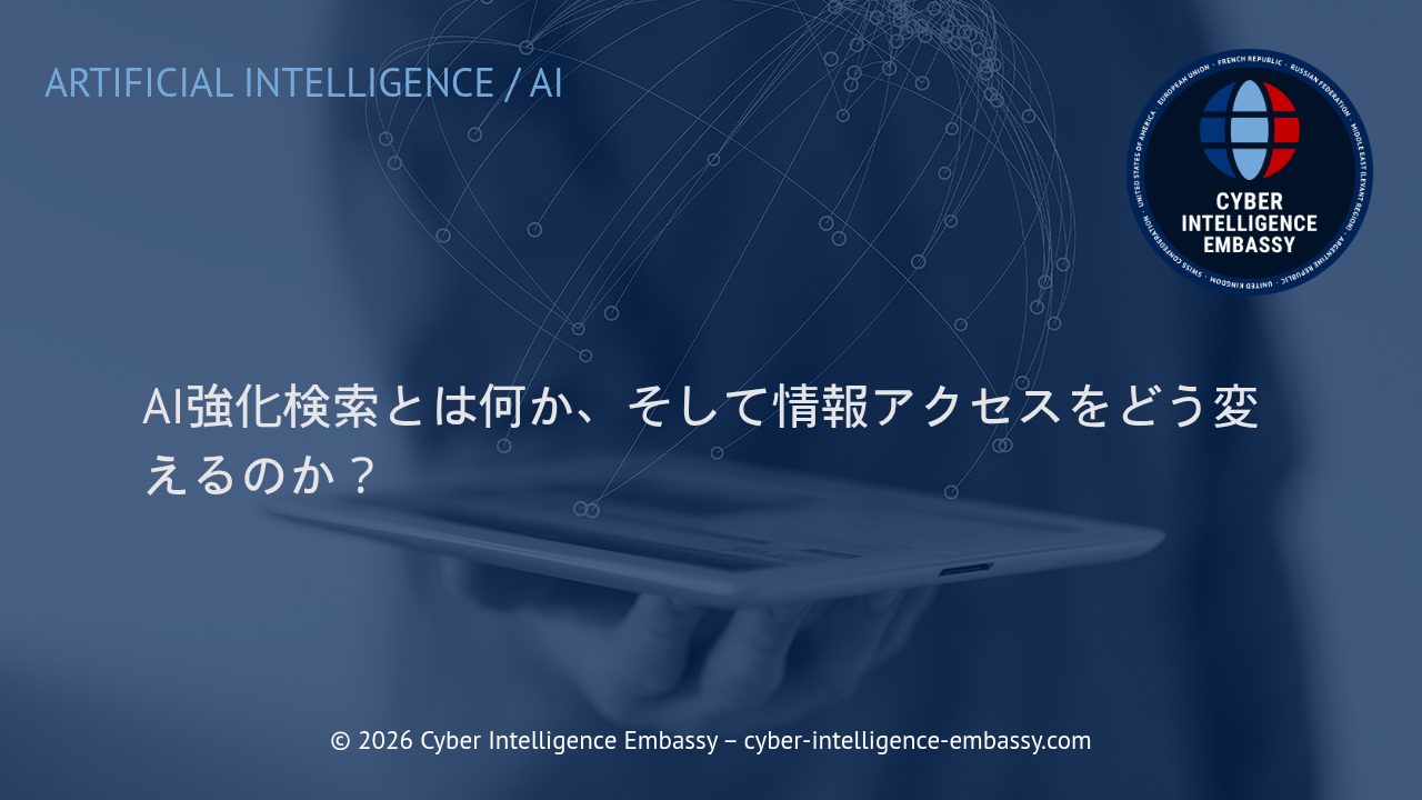 AI強化検索とは何か、そして情報アクセスをどう変えるのか？