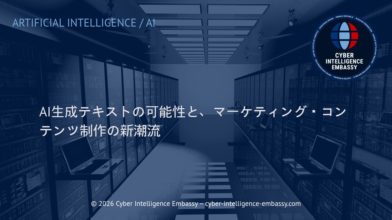 AI生成テキストの可能性と、マーケティング・コンテンツ制作の新潮流