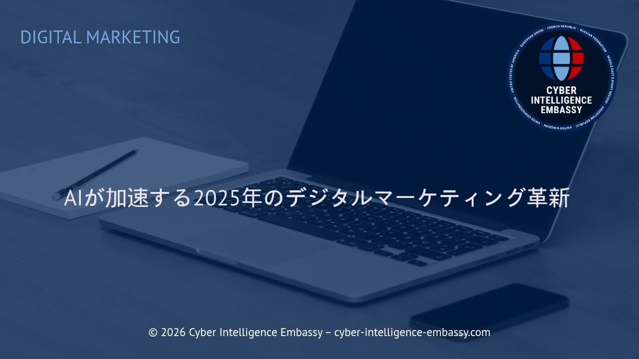 AIが加速する2025年のデジタルマーケティング革新