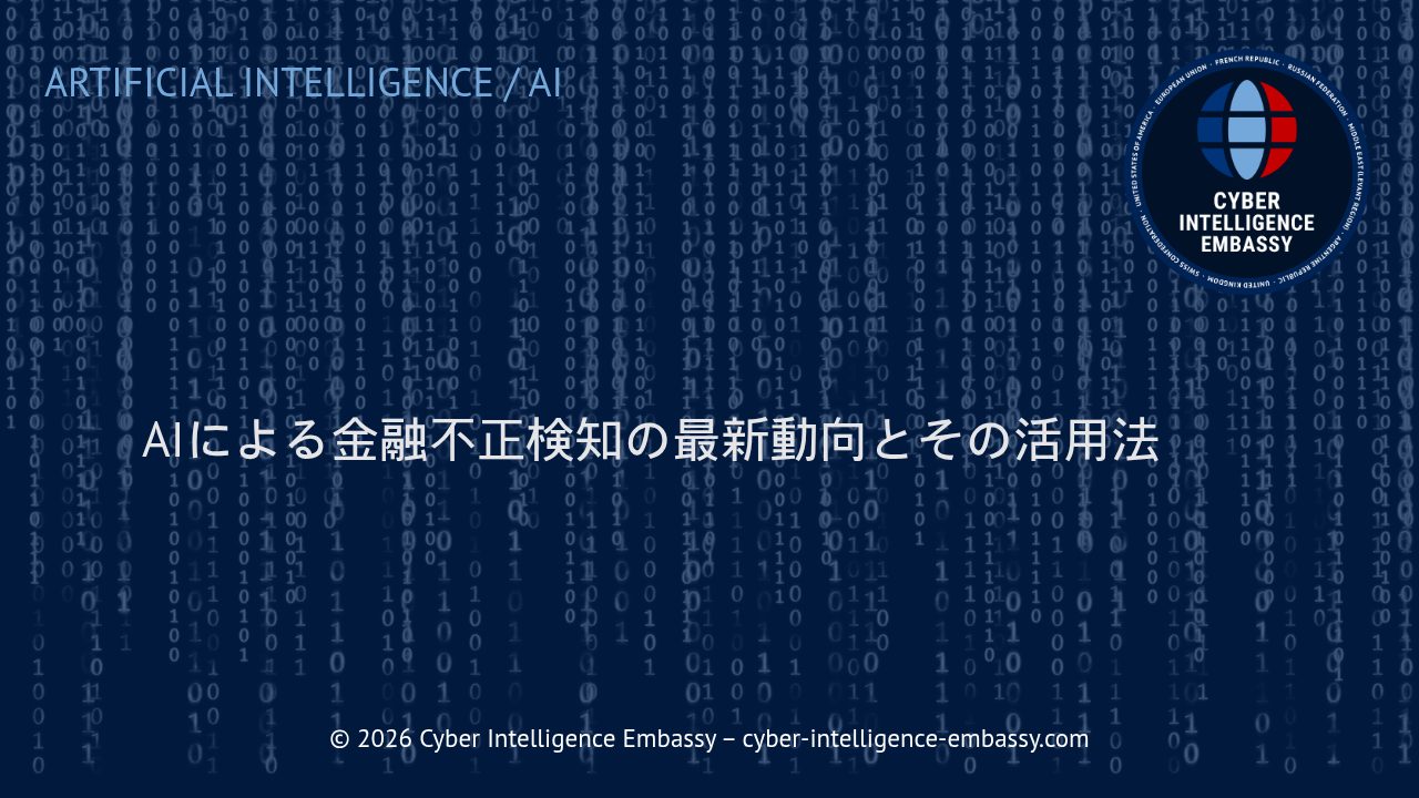 AIによる金融不正検知の最新動向とその活用法