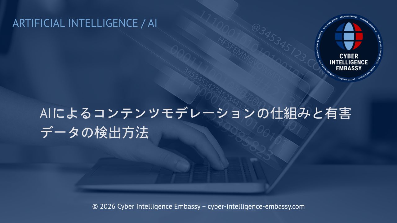 AIによるコンテンツモデレーションの仕組みと有害データの検出方法