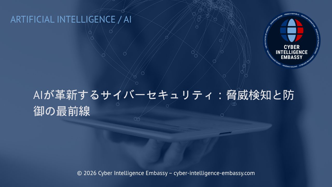 AIが革新するサイバーセキュリティ：脅威検知と防御の最前線