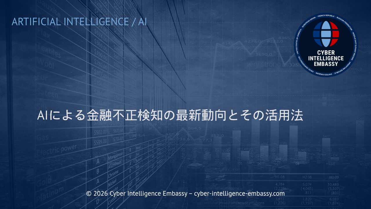 AIによる金融不正検知の最新動向とその活用法