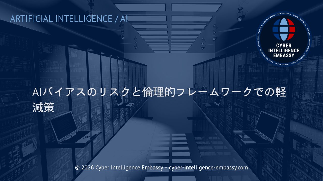 AIバイアスのリスクと倫理的フレームワークでの軽減策