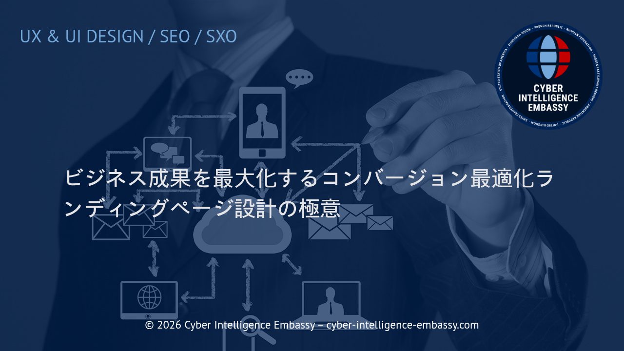 ビジネス成果を最大化するコンバージョン最適化ランディングページ設計の極意