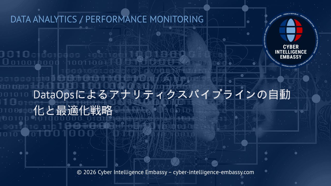 DataOpsによるアナリティクスパイプラインの自動化と最適化戦略