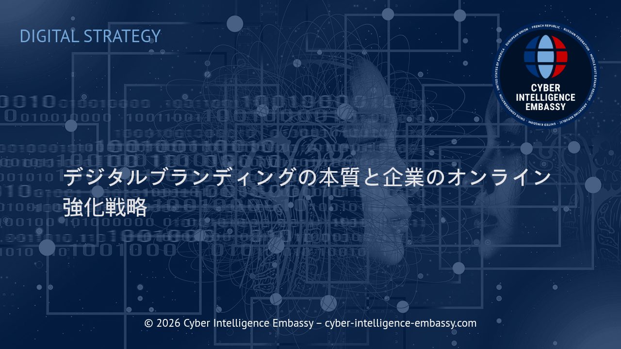 デジタルブランディングの本質と企業のオンライン強化戦略