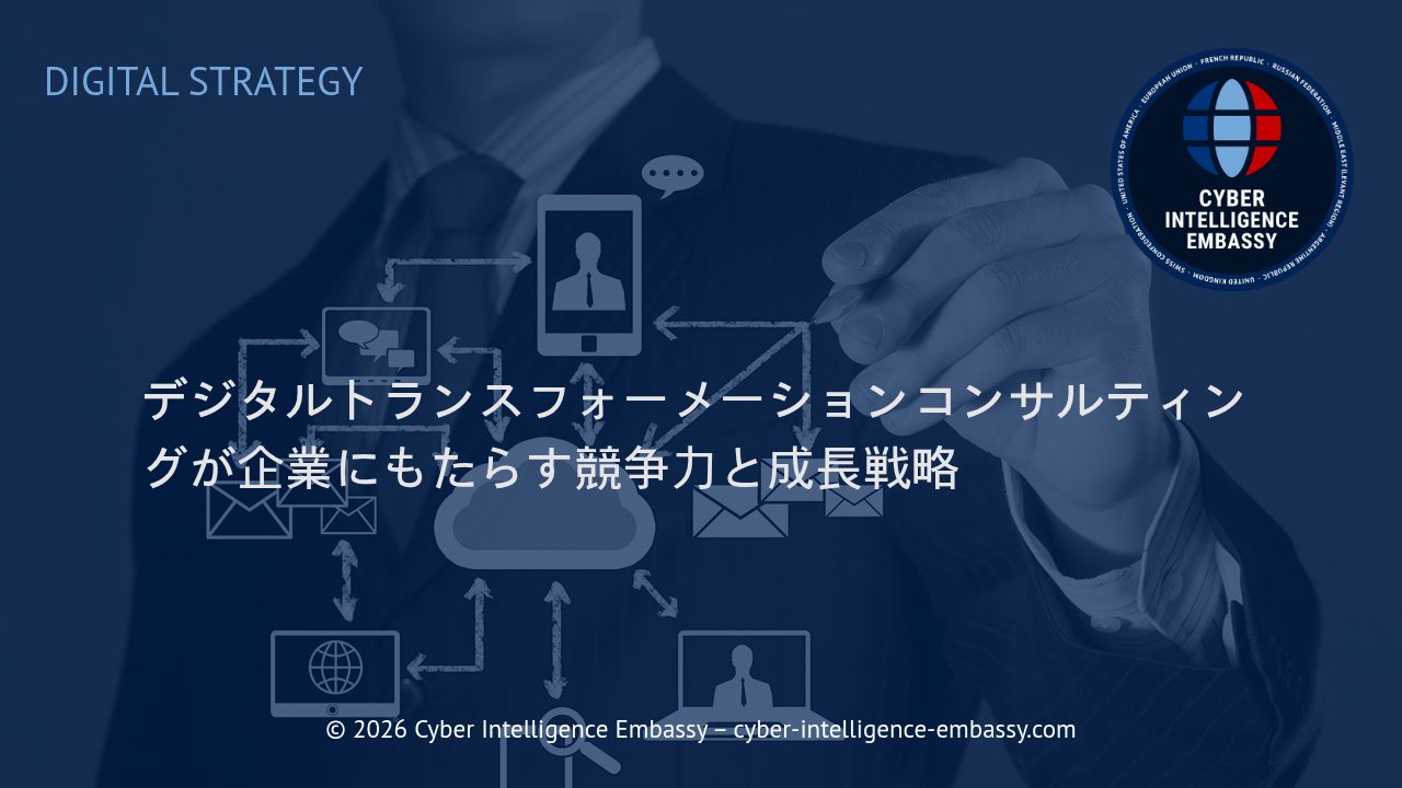 デジタルトランスフォーメーションコンサルティングが企業にもたらす競争力と成長戦略