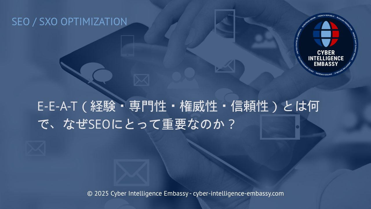 E-E-A-TがSEOに与える影響とビジネスに不可欠な理由