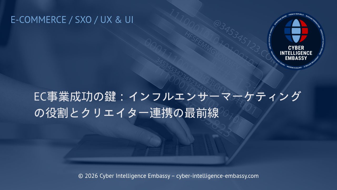 EC事業成功の鍵：インフルエンサーマーケティングの役割とクリエイター連携の最前線