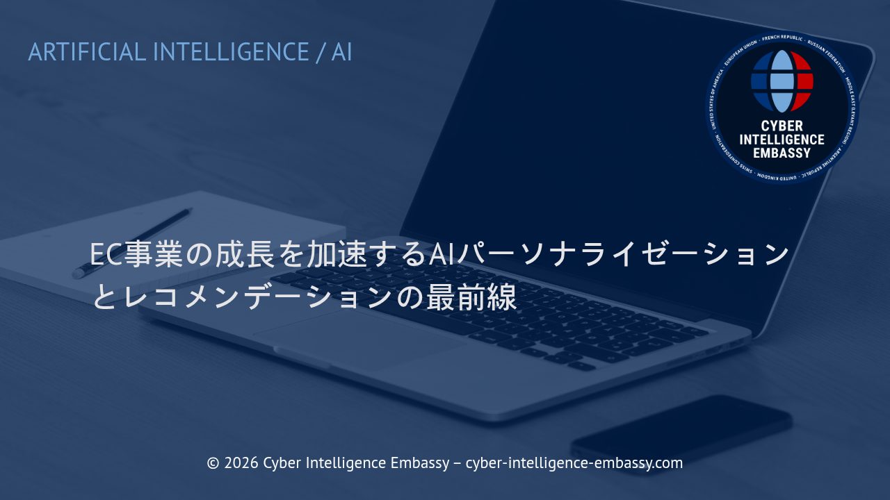 EC事業の成長を加速するAIパーソナライゼーションとレコメンデーションの最前線