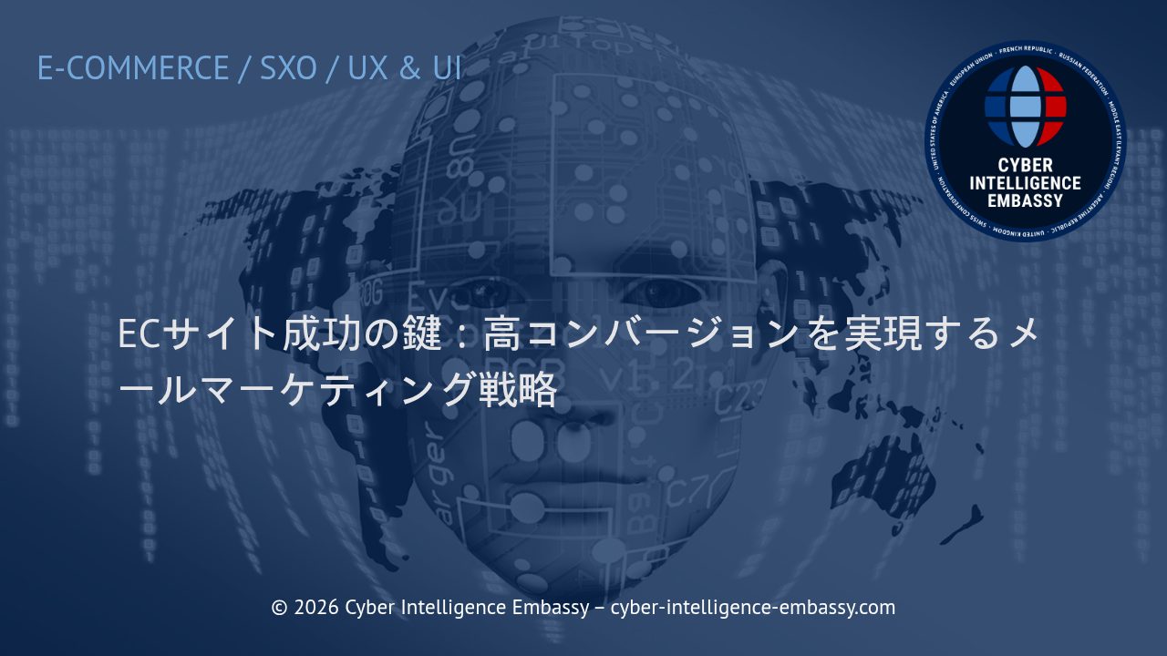ECサイト成功の鍵：高コンバージョンを実現するメールマーケティング戦略