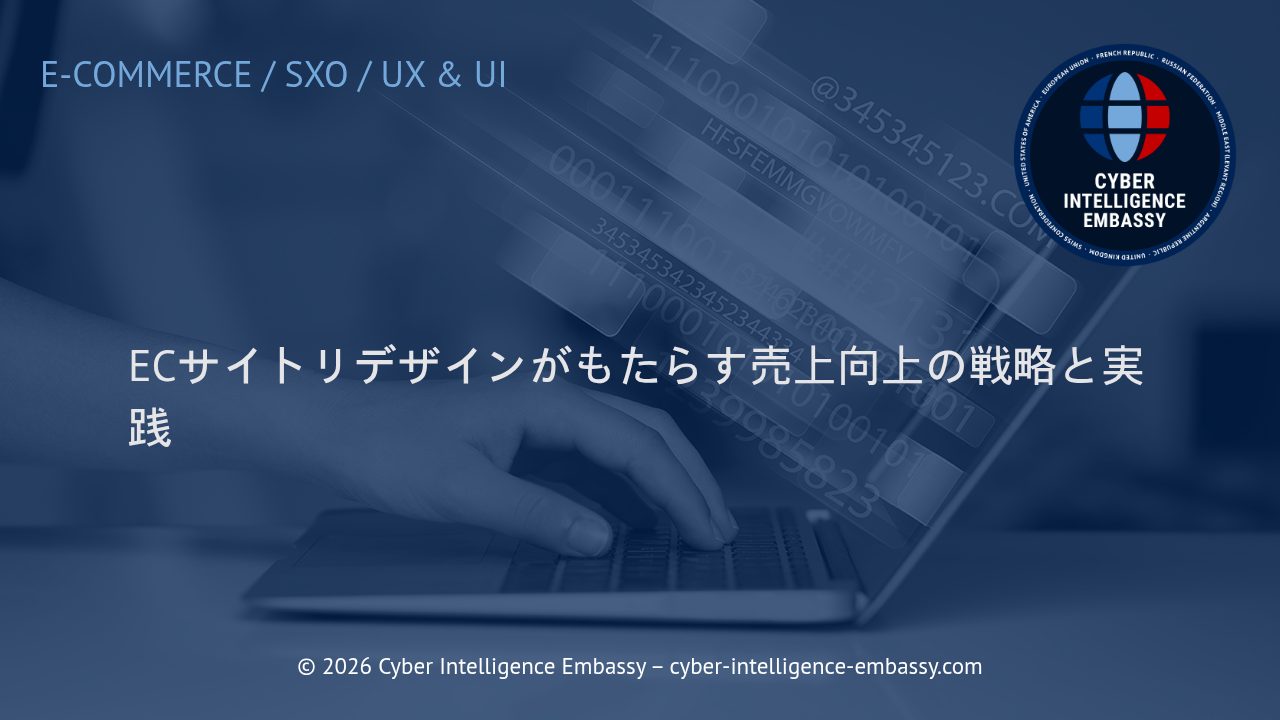 ECサイトリデザインがもたらす売上向上の戦略と実践
