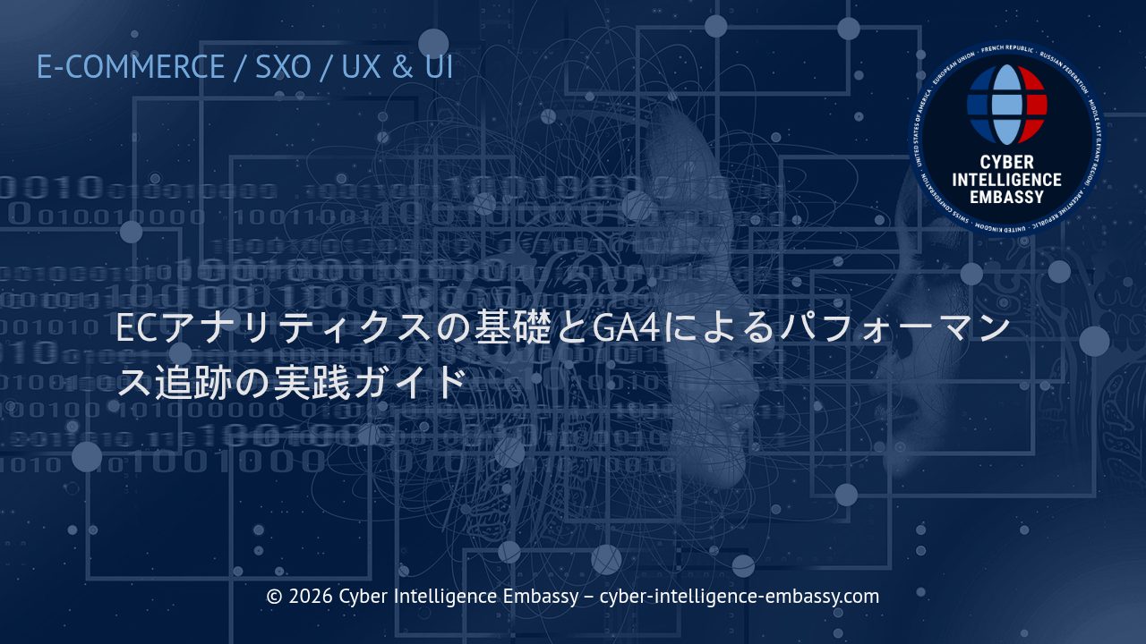 ECアナリティクスの基礎とGA4によるパフォーマンス追跡の実践ガイド