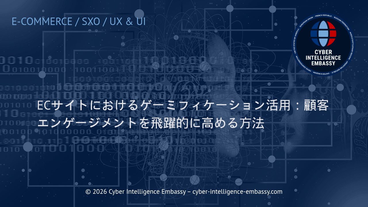 ECサイトにおけるゲーミフィケーション活用：顧客エンゲージメントを飛躍的に高める方法
