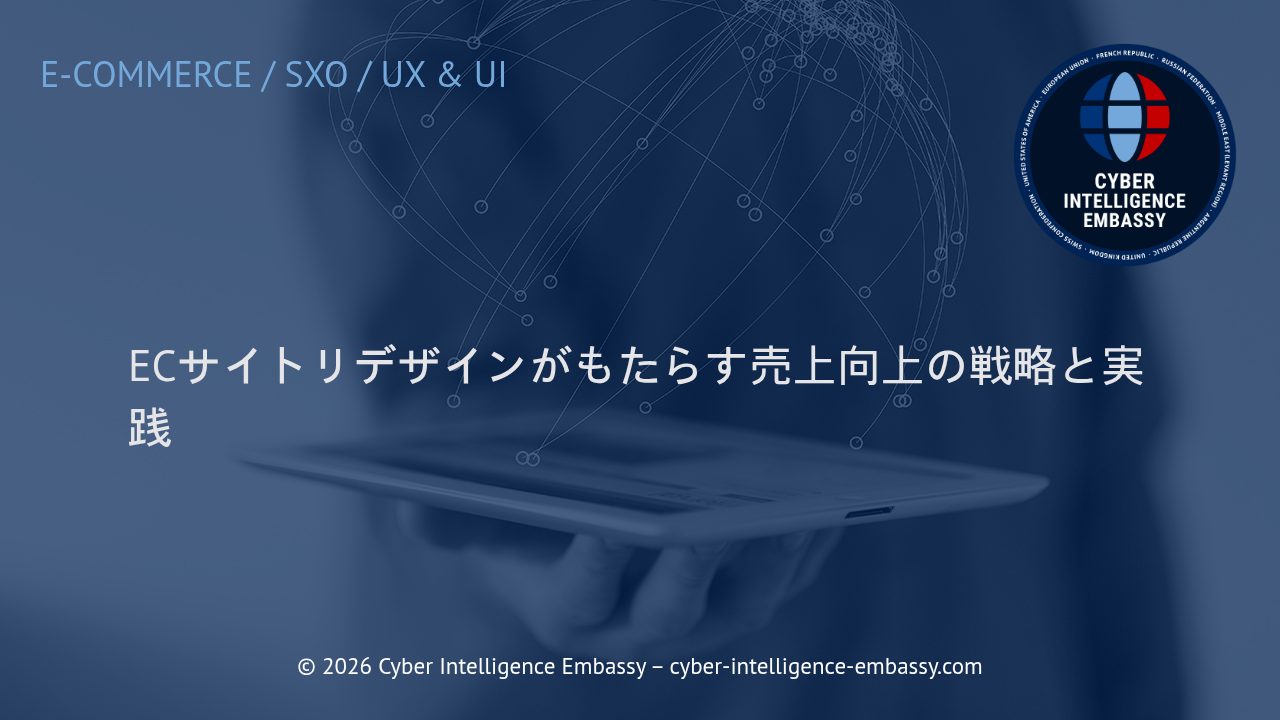 ECサイトリデザインがもたらす売上向上の戦略と実践