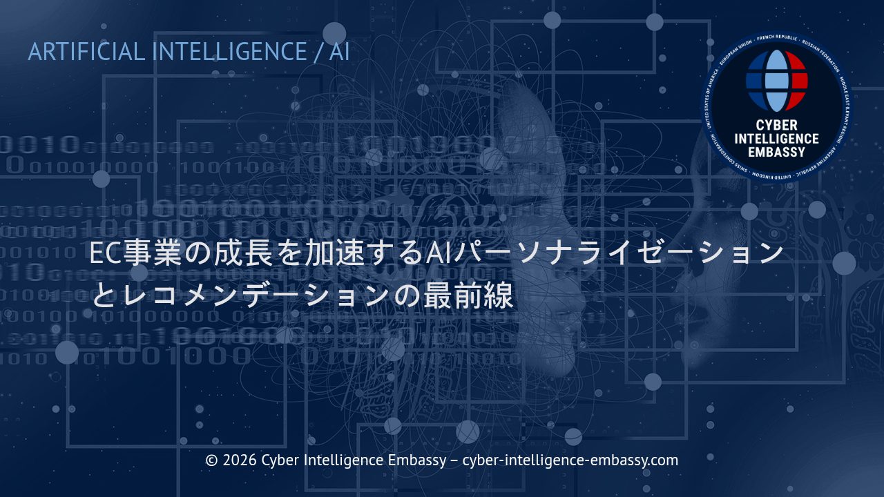 EC事業の成長を加速するAIパーソナライゼーションとレコメンデーションの最前線