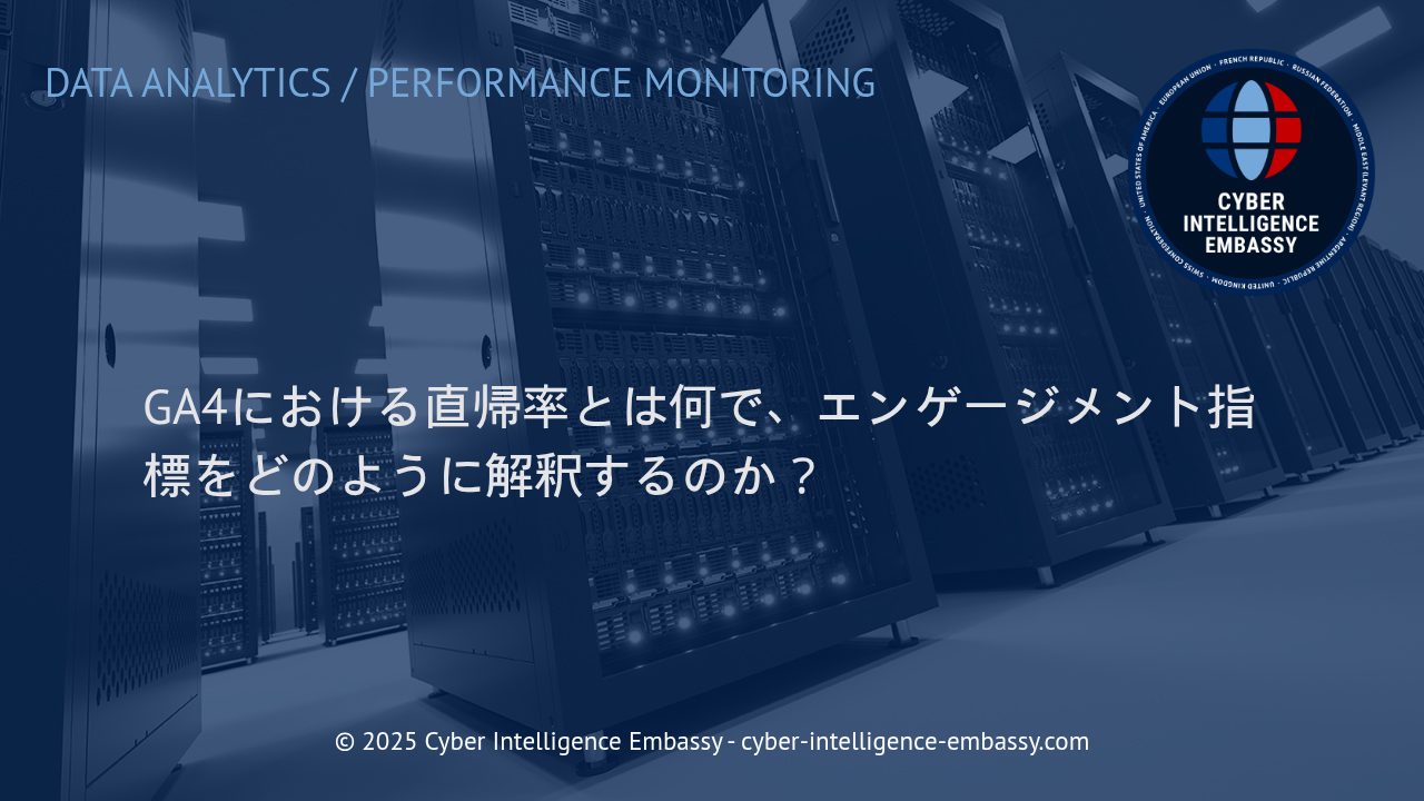 GA4時代の直帰率とエンゲージメント指標：ビジネス視点での正しい理解と活用法