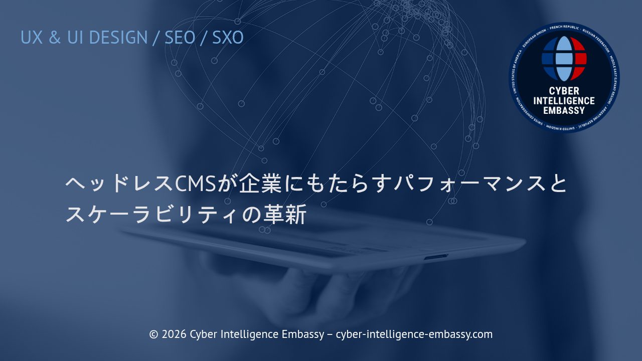 ヘッドレスCMSが企業にもたらすパフォーマンスとスケーラビリティの革新