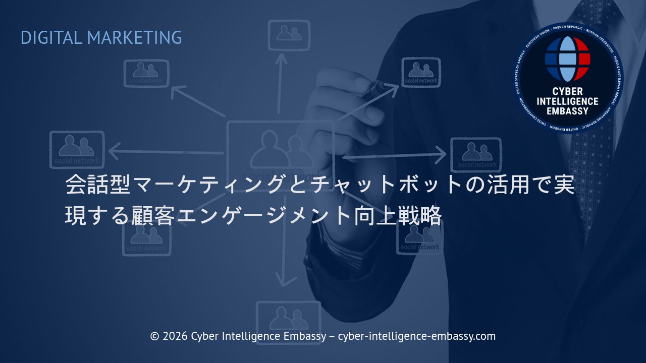 会話型マーケティングとチャットボットの活用で実現する顧客エンゲージメント向上戦略