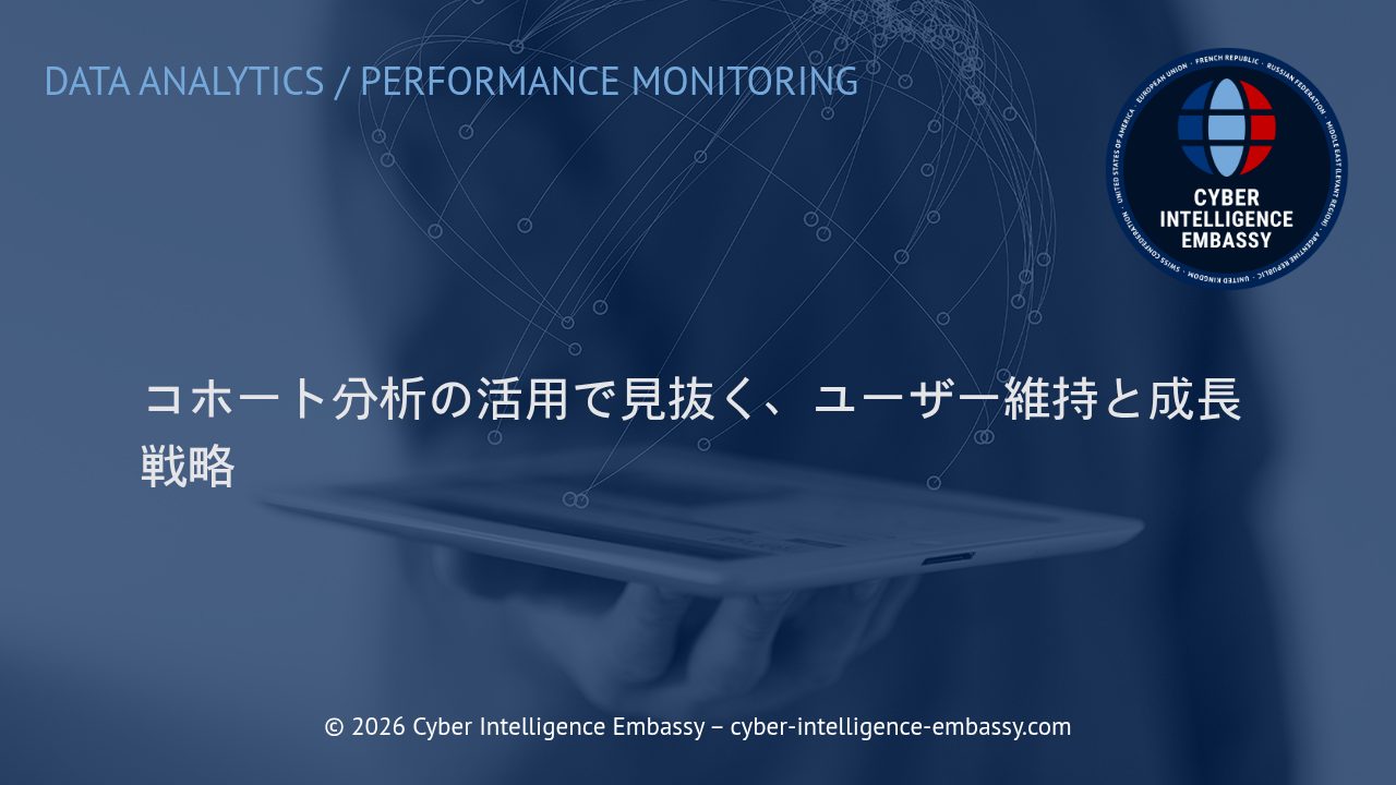 コホート分析の活用で見抜く、ユーザー維持と成長戦略
