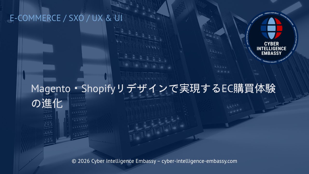 Magento・Shopifyリデザインで実現するEC購買体験の進化
