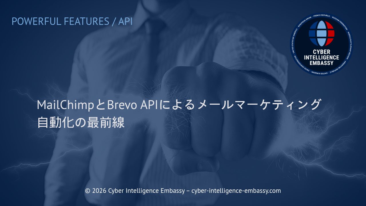 MailChimpとBrevo APIによるメールマーケティング自動化の最前線