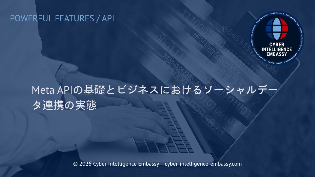 Meta APIの基礎とビジネスにおけるソーシャルデータ連携の実態