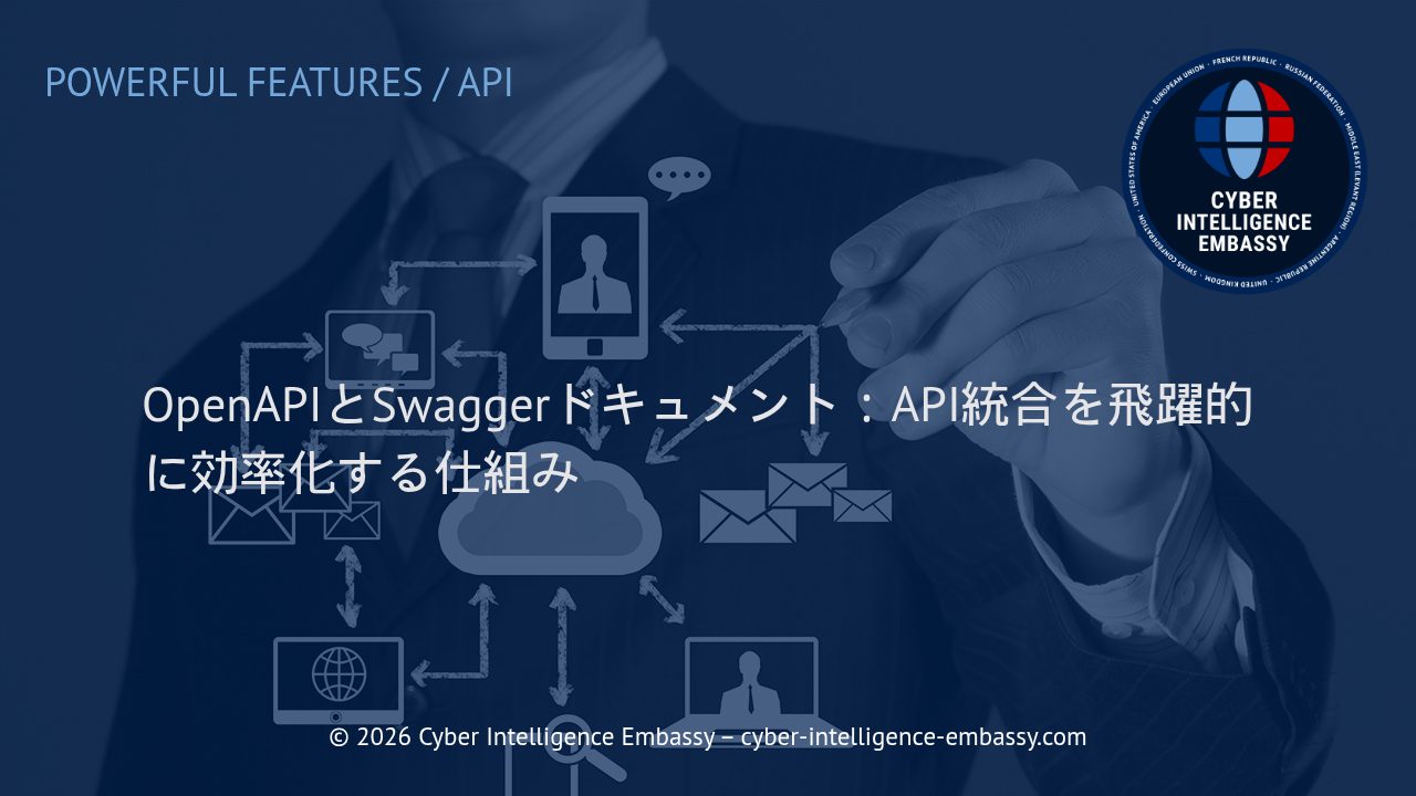 OpenAPIとSwaggerドキュメント：API統合を飛躍的に効率化する仕組み