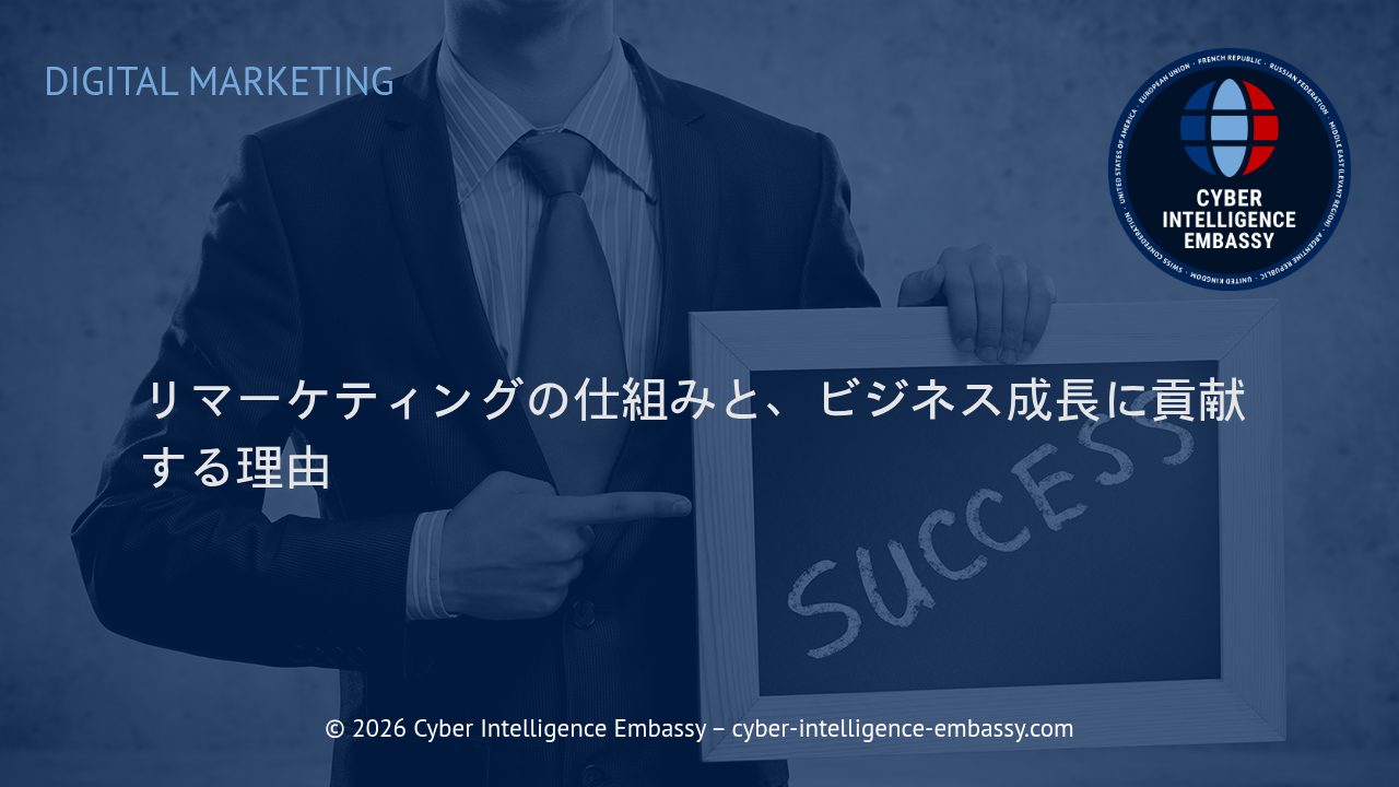 リマーケティングの仕組みと、ビジネス成長に貢献する理由
