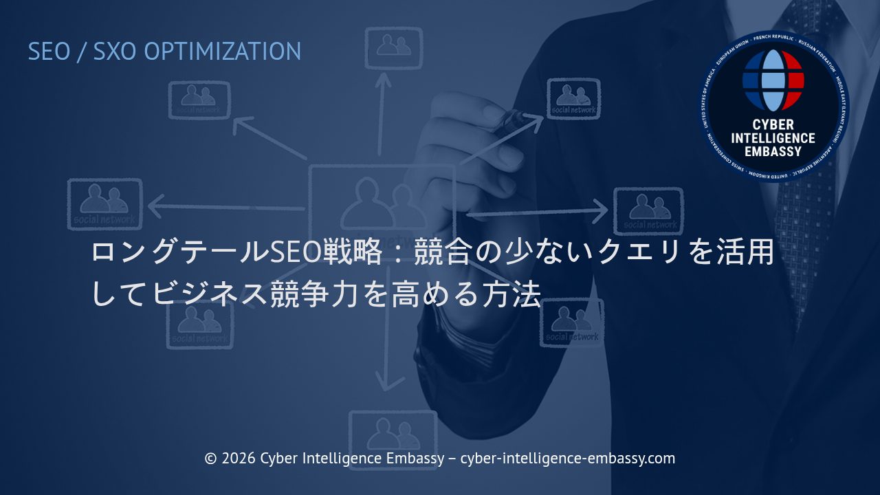 ロングテールSEO戦略：競合の少ないクエリを活用してビジネス競争力を高める方法